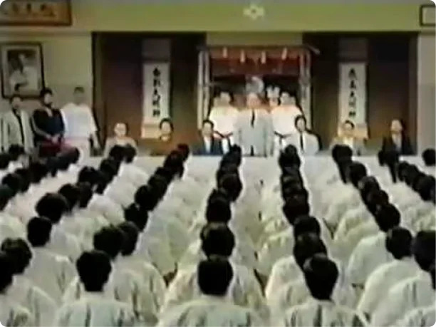 Kyokushin group training